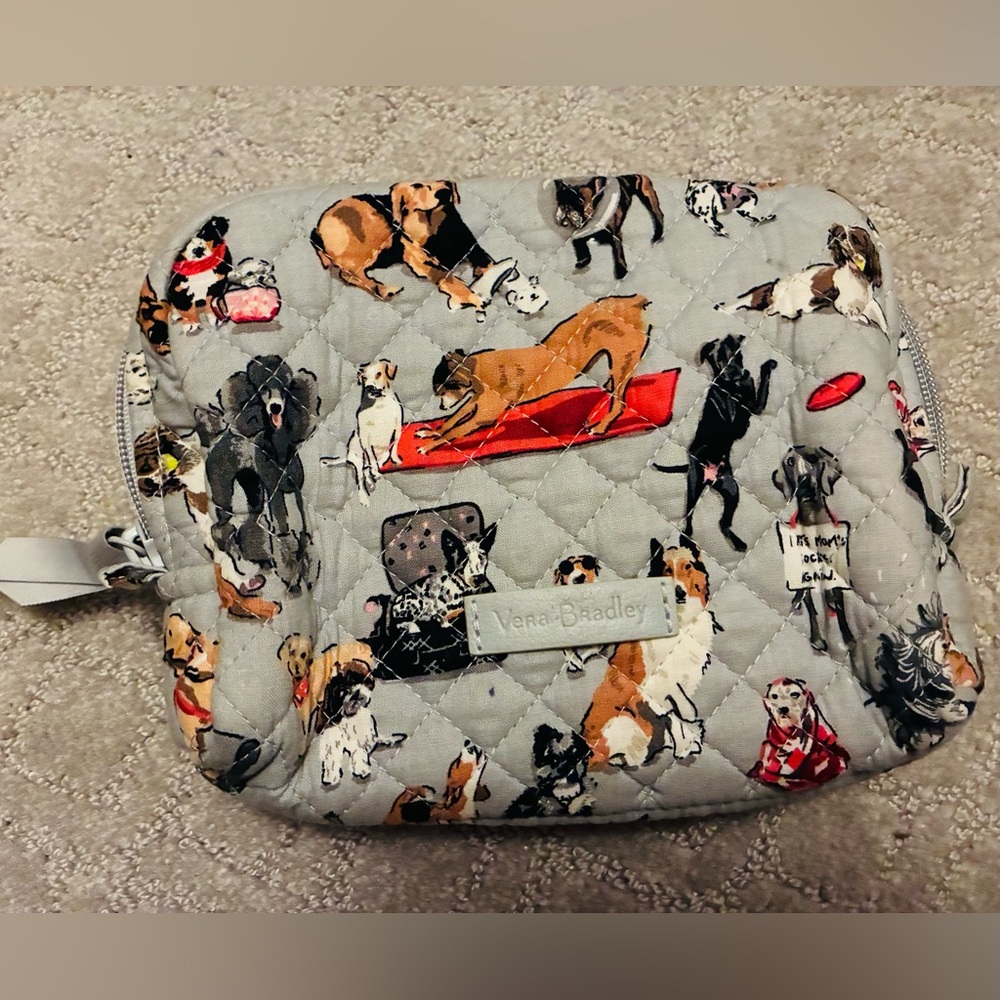 Vera Bradley Best In Show Pouch/Cosmetic Bag NWOT